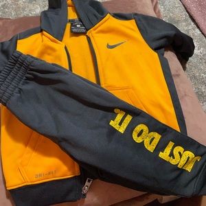 Little boys Nike suit